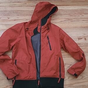 Vintage Men's Empyre zip-up, hooded jacket